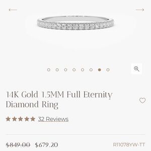 14K Gold Ferko’s Diamond Eternity Ring